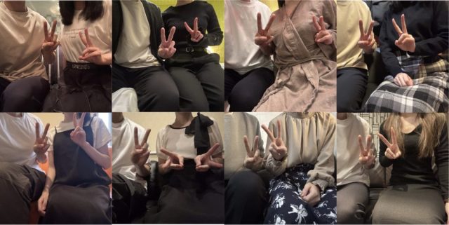 女性とのツーショット写真